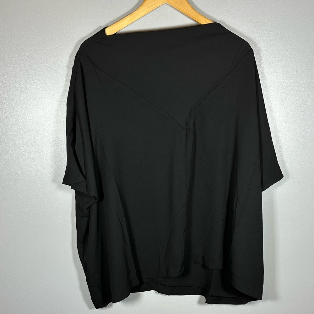 PARI PASSU Maura Top Plus Size 22 Black NWT - Picture 2 of 11